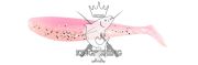  Fox Rage Ultra UV Zander Pro Shads Pink Candy (UV) - 10cm